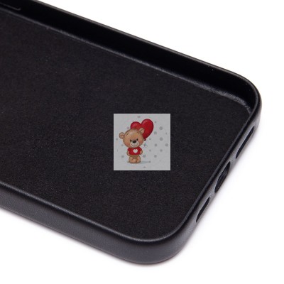 Чехол-накладка для Apple iPhone 15 Pro Max (черный) ORG SM002 экокожа SafeMag Чехол-накладка для Apple iPhone 15 Pro Max (черный) ORG SM002 экокожа SafeMag