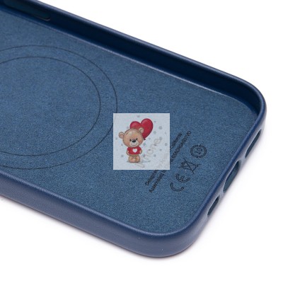 Чехол-накладка для Apple iPhone 15 (тихоокеанский синий) ORG SM002 экокожа SafeMag Чехол-накладка для Apple iPhone 15 (тихоокеанский синий) ORG SM002 экокожа SafeMag