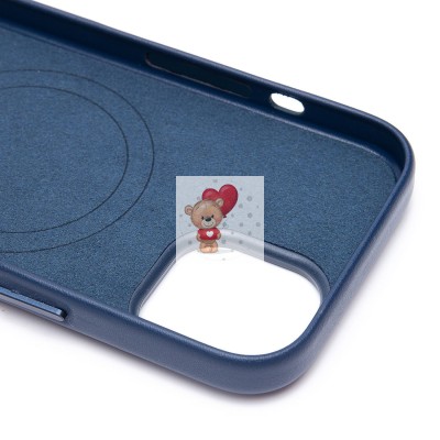 Чехол-накладка для Apple iPhone 15 (тихоокеанский синий) ORG SM002 экокожа SafeMag Чехол-накладка для Apple iPhone 15 (тихоокеанский синий) ORG SM002 экокожа SafeMag