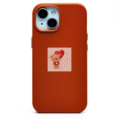 Чехол-накладка для Apple iPhone 15 (серо-коричневый) ORG SM002 экокожа SafeMag Чехол-накладка для Apple iPhone 15 (серо-коричневый) ORG SM002 экокожа SafeMag