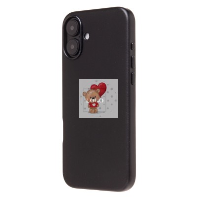 Чехол-накладка для Apple iPhone 16 Plus (черный) ORG SM002 экокожа SafeMag Чехол-накладка для Apple iPhone 16 Plus (черный) ORG SM002 экокожа SafeMag