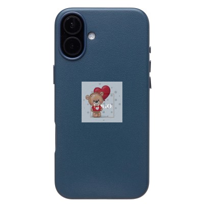 Чехол-накладка для Apple iPhone 16 Plus (тихоокеанский синий) ORG SM002 экокожа SafeMag Чехол-накладка для Apple iPhone 16 Plus (тихоокеанский синий) ORG SM002 экокожа SafeMag