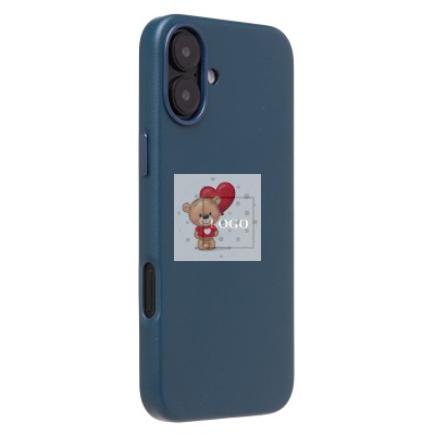 Чехол-накладка для Apple iPhone 16 Plus (тихоокеанский синий) ORG SM002 экокожа SafeMag Чехол-накладка для Apple iPhone 16 Plus (тихоокеанский синий) ORG SM002 экокожа SafeMag