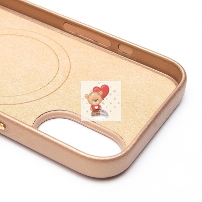 Чехол-накладка для Apple iPhone 16 (пустынный золотой) ORG SM002 экокожа SafeMag Чехол-накладка для Apple iPhone 16 (пустынный золотой) ORG SM002 экокожа SafeMag