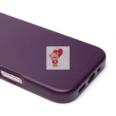 Чехол-накладка для Apple iPhone 16 (багровый) ORG SM002 экокожа SafeMag Чехол-накладка для Apple iPhone 16 (багровый) ORG SM002 экокожа SafeMag