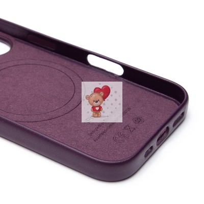 Чехол-накладка для Apple iPhone 16 (багровый) ORG SM002 экокожа SafeMag Чехол-накладка для Apple iPhone 16 (багровый) ORG SM002 экокожа SafeMag