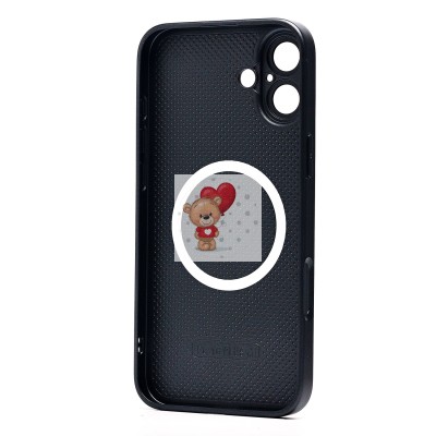 Чехол-накладка для Apple iPhone 16 Plus (черный) ORG SM021 SafeMag Чехол-накладка для Apple iPhone 16 Plus (черный) ORG SM021 SafeMag