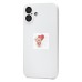 Чехол-накладка для Apple iPhone 16 Plus (белый) ORG SM021 SafeMag