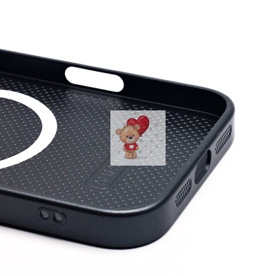 Чехол-накладка для Apple iPhone 16 Pro Max (черный) ORG SM021 SafeMag