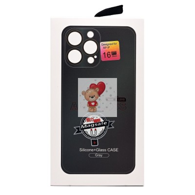 Чехол-накладка для Apple iPhone 16 Pro Max (черный) ORG SM021 SafeMag