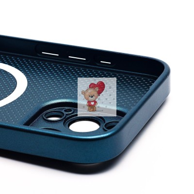 Чехол-накладка для Apple iPhone 16 Pro Max (синий) ORG SM021 SafeMag