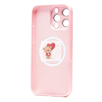 Чехол-накладка для Apple iPhone 16 Pro Max (светло-розовый) ORG SM021 SafeMag