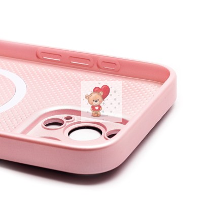 Чехол-накладка для Apple iPhone 16 Pro Max (светло-розовый) ORG SM021 SafeMag