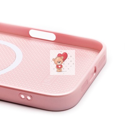 Чехол-накладка для Apple iPhone 16 Pro Max (светло-розовый) ORG SM021 SafeMag