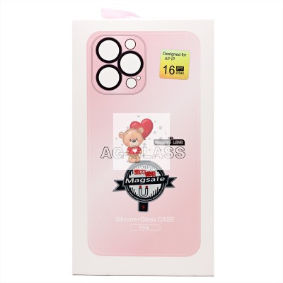 Чехол-накладка для Apple iPhone 16 Pro Max (светло-розовый) ORG SM021 SafeMag