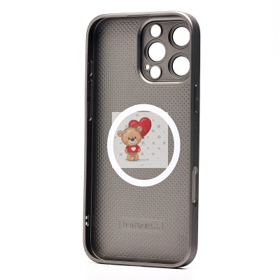 Чехол-накладка для Apple iPhone 16 Pro Max (титановый) ORG SM021 SafeMag