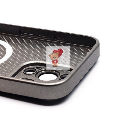 Чехол-накладка для Apple iPhone 16 Pro Max (титановый) ORG SM021 SafeMag