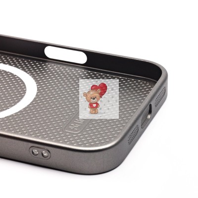 Чехол-накладка для Apple iPhone 16 Pro Max (титановый) ORG SM021 SafeMag