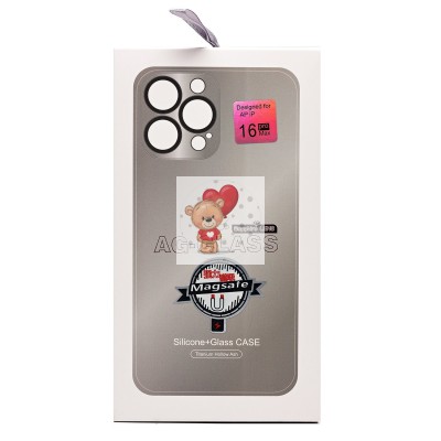 Чехол-накладка для Apple iPhone 16 Pro Max (титановый) ORG SM021 SafeMag