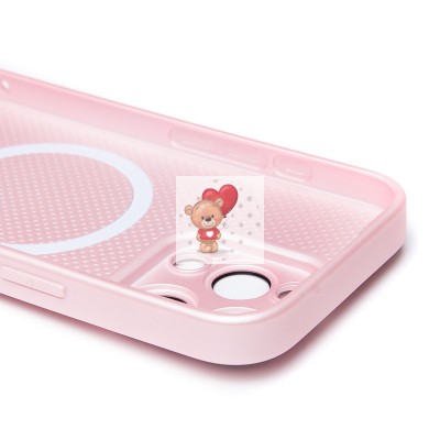 Чехол-накладка для Apple iPhone 16 Pro (светло-розовый) ORG SM021 SafeMag