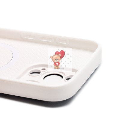 Чехол-накладка для Apple iPhone 16 Pro (белый) ORG SM021 SafeMag Чехол-накладка для Apple iPhone 16 Pro (белый) ORG SM021 SafeMag