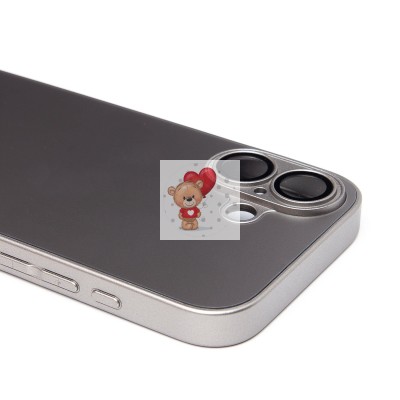 Чехол-накладка для Apple iPhone 16 (титановый) ORG SM021 SafeMag