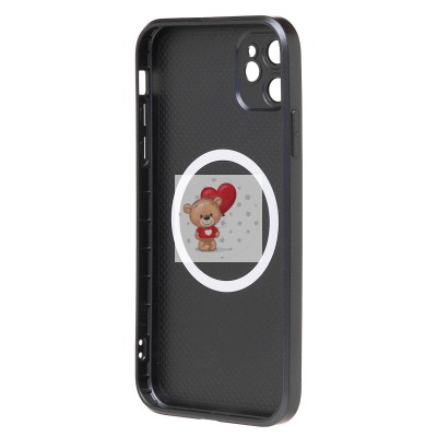 Чехол-накладка для Apple iPhone 11 (черный) ORG SM021 SafeMag