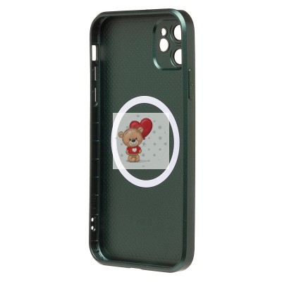 Чехол-накладка для Apple iPhone 11 (зеленый) ORG SM021 SafeMag