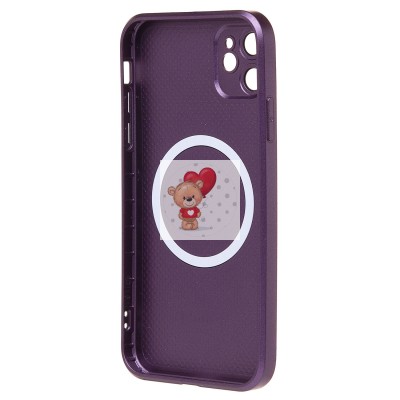 Чехол-накладка для Apple iPhone 11 (фиолетовый) ORG SM021 SafeMag Чехол-накладка для Apple iPhone 11 (фиолетовый) ORG SM021 SafeMag