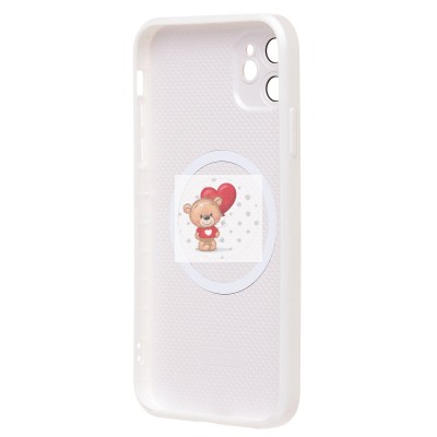 Чехол-накладка для Apple iPhone 11 (белый) ORG SM021 SafeMag Чехол-накладка для Apple iPhone 11 (белый) ORG SM021 SafeMag