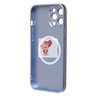 Чехол-накладка для Apple iPhone 12 Pro Max (голубой) ORG SM021 SafeMag Чехол-накладка для Apple iPhone 12 Pro Max (голубой) ORG SM021 SafeMag