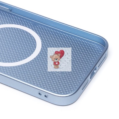 Чехол-накладка для Apple iPhone 12 Pro Max (голубой) ORG SM021 SafeMag Чехол-накладка для Apple iPhone 12 Pro Max (голубой) ORG SM021 SafeMag