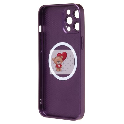 Чехол-накладка для Apple iPhone 12 Pro Max (фиолетовый) ORG SM021 SafeMag Чехол-накладка для Apple iPhone 12 Pro Max (фиолетовый) ORG SM021 SafeMag