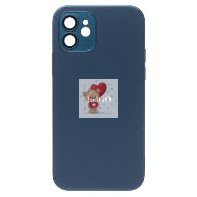 Чехол-накладка для Apple iPhone 12 (синий) ORG SM021 SafeMag