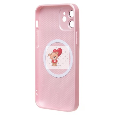 Чехол-накладка для Apple iPhone 12 (светло-розовый) ORG SM021 SafeMag Чехол-накладка для Apple iPhone 12 (светло-розовый) ORG SM021 SafeMag
