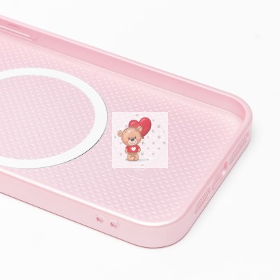 Чехол-накладка для Apple iPhone 12 (светло-розовый) ORG SM021 SafeMag Чехол-накладка для Apple iPhone 12 (светло-розовый) ORG SM021 SafeMag