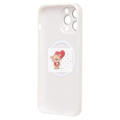 Чехол-накладка для Apple iPhone 13 Pro Max (белый) ORG SM021 SafeMag