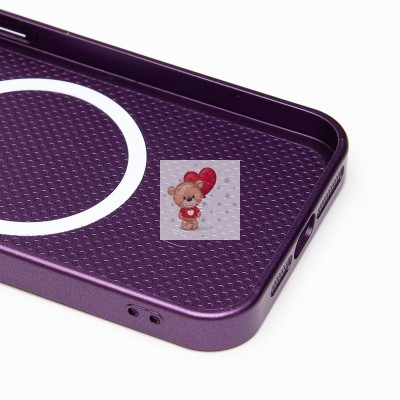 Чехол-накладка для Apple iPhone 13 Pro (фиолетовый) ORG SM021 SafeMag