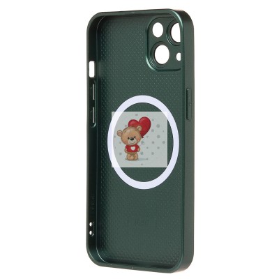 Чехол-накладка для Apple iPhone 13 (зеленый) ORG SM021 SafeMag Чехол-накладка для Apple iPhone 13 (зеленый) ORG SM021 SafeMag