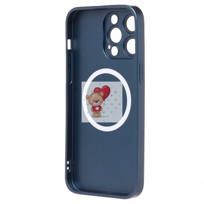 Чехол-накладка для Apple iPhone 14 Pro Max (синий) ORG SM021 SafeMag Чехол-накладка для Apple iPhone 14 Pro Max (синий) ORG SM021 SafeMag