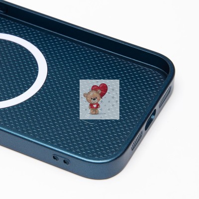 Чехол-накладка для Apple iPhone 14 Pro Max (синий) ORG SM021 SafeMag Чехол-накладка для Apple iPhone 14 Pro Max (синий) ORG SM021 SafeMag