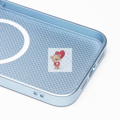 Чехол-накладка для Apple iPhone 14 Pro Max (голубой) ORG SM021 SafeMag Чехол-накладка для Apple iPhone 14 Pro Max (голубой) ORG SM021 SafeMag