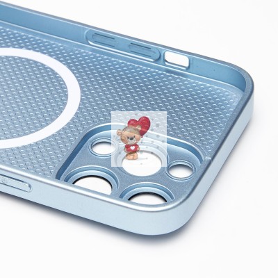 Чехол-накладка для Apple iPhone 14 Pro Max (голубой) ORG SM021 SafeMag Чехол-накладка для Apple iPhone 14 Pro Max (голубой) ORG SM021 SafeMag