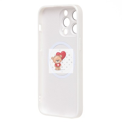 Чехол-накладка для Apple iPhone 14 Pro Max (белый) ORG SM021 SafeMag Чехол-накладка для Apple iPhone 14 Pro Max (белый) ORG SM021 SafeMag