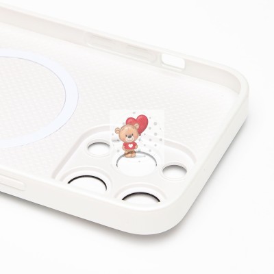 Чехол-накладка для Apple iPhone 14 Pro Max (белый) ORG SM021 SafeMag Чехол-накладка для Apple iPhone 14 Pro Max (белый) ORG SM021 SafeMag