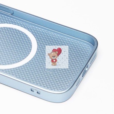 Чехол-накладка для Apple iPhone 14 Pro (голубой) ORG SM021 SafeMag Чехол-накладка для Apple iPhone 14 Pro (голубой) ORG SM021 SafeMag