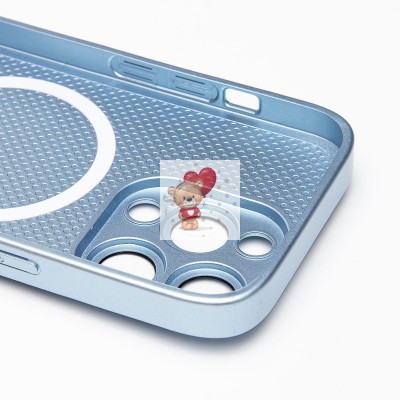 Чехол-накладка для Apple iPhone 14 Pro (голубой) ORG SM021 SafeMag Чехол-накладка для Apple iPhone 14 Pro (голубой) ORG SM021 SafeMag