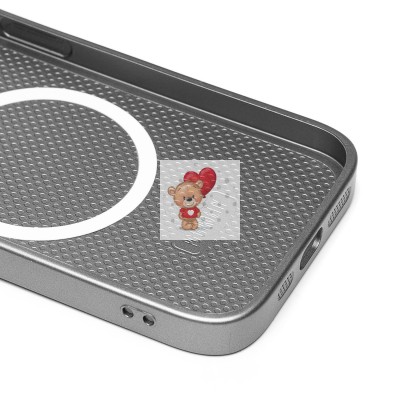 Чехол-накладка для Apple iPhone 14 Pro (титановый) ORG SM021 SafeMag