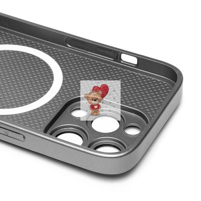 Чехол-накладка для Apple iPhone 14 Pro (титановый) ORG SM021 SafeMag