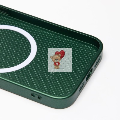 Чехол-накладка для Apple iPhone 14 (зеленый) ORG SM021 SafeMag Чехол-накладка для Apple iPhone 14 (зеленый) ORG SM021 SafeMag